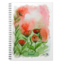 Aquarelle de coquelicots