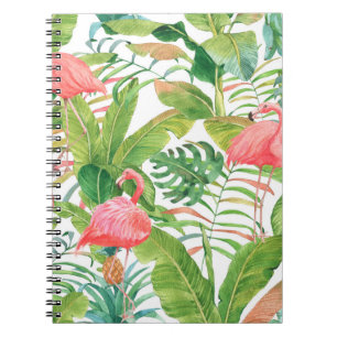 Carnet Aquarelle dessinée à la main sans couture motif