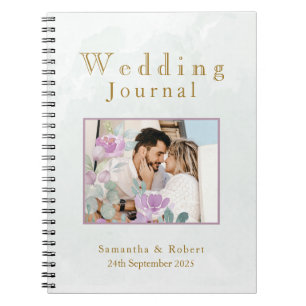 Carnet Aquarelle eucalypse sauge vert Photo