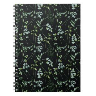 Carnet Aquarelle Eucalyptus Feuilles de verdure