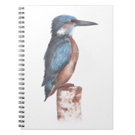 Carnet Aquarelle Kingfisher