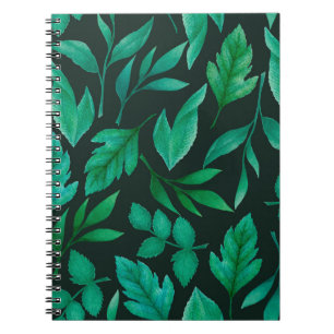 Carnet Aquarelle motif sans couture avec peint à la main