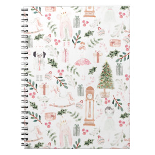 Carnet Aquarelle Nutcracker Holiday