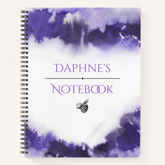 Carnet Aquarelle personnalisable