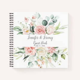 Carnet Aquarelle Roses Roses Roses Roses Roses Eucalyptus