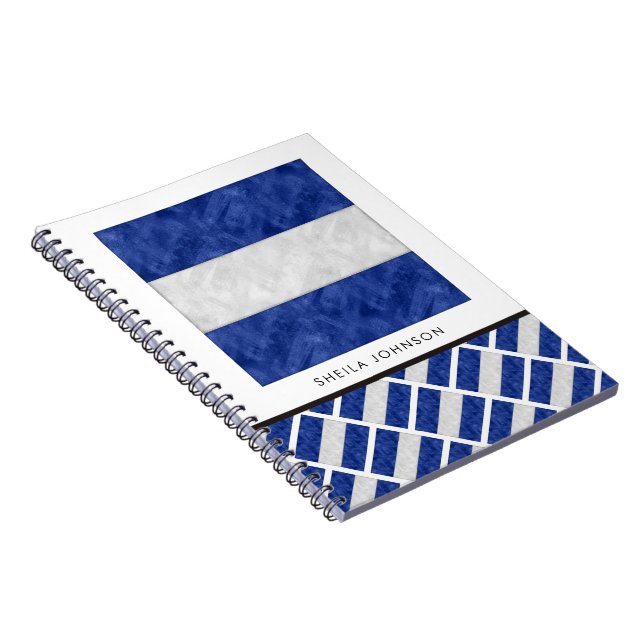 Carnet Aquarelle Signal nautique Pavillon maritime (Côté Droit)