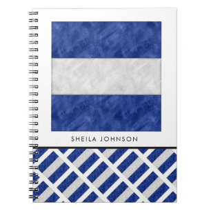 Carnet Aquarelle Signal nautique Pavillon maritime