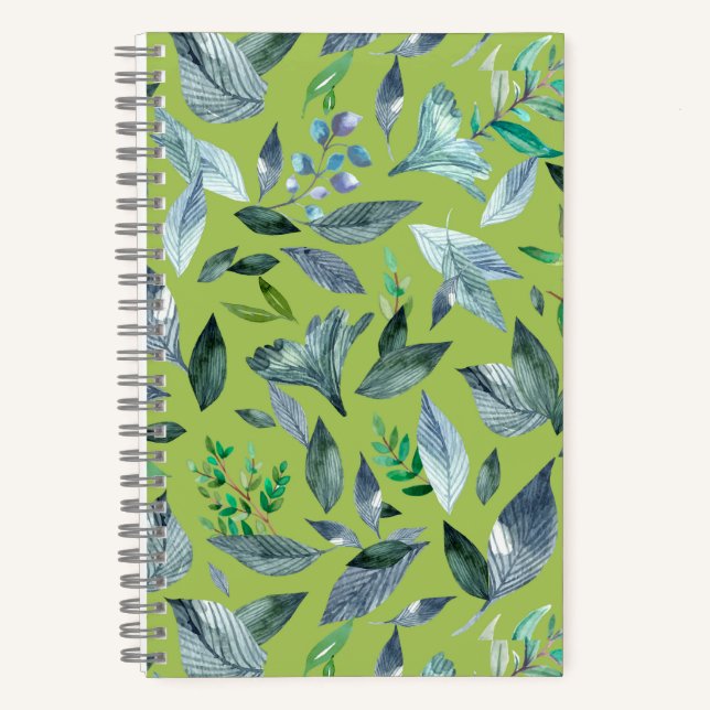 Carnet Aquarelle tombée feuilles 6 (Recto)