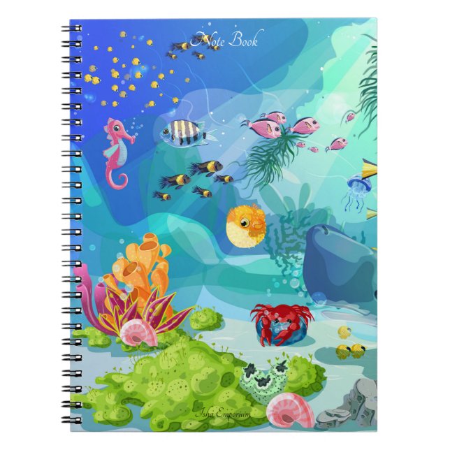 Carnet aquatique (Devant)