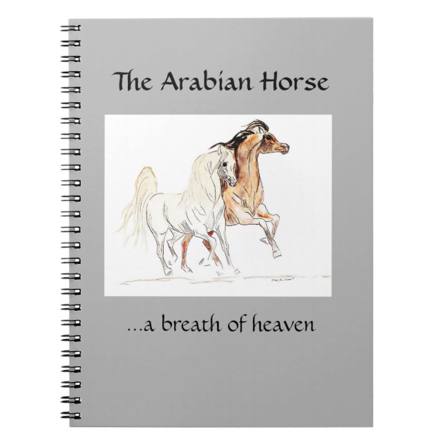 Carnet Arabe de cheval (Devant)