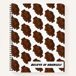 Carnet Aragonite Photo Tile Croyez en vous-même Notebook