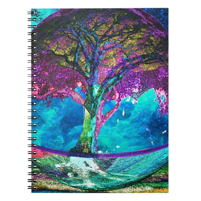 Carnet Arbre de méditation de la vie (Devant)