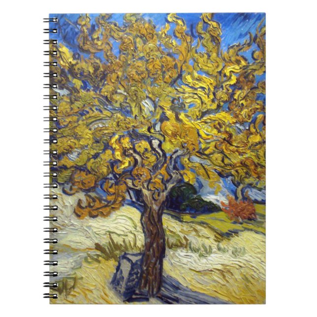Carnet Arbre de mûrier de Van Gogh Impressionnisme Art (Devant)