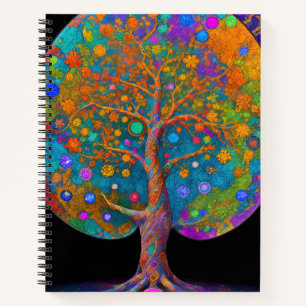 Carnet Arbre de vie du Nouvel Âge cosmique