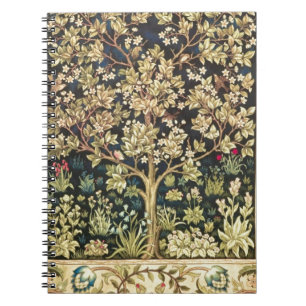Carnet Arbre de William Morris de Pre-Raphaelite de cru