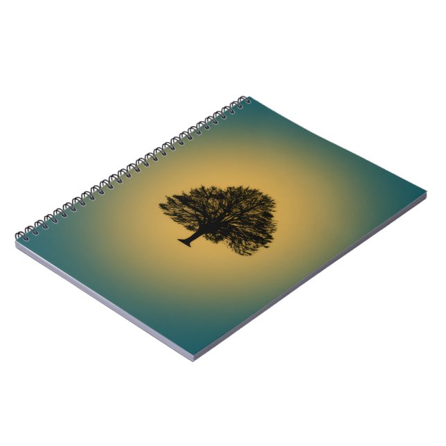 Carnet arbre doré (Côté gauche)
