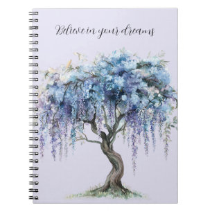 Carnet Arbre floral pourpre