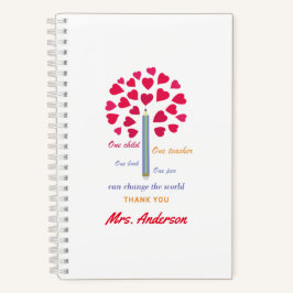 Carnet Arbre grand crayon / Appréciation de l'enseignant