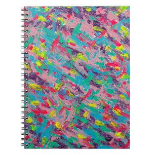 Carnet Arc en arc-en-ciel - impression Abstraite