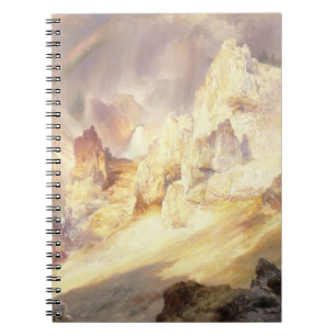 Carnet Arc en ciel au-dessus de Yellowstone, Moran 1900