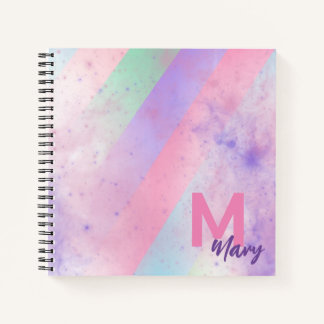 Carnet arc-en-ciel - Personnaliser