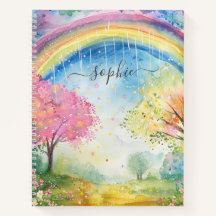 Arc-en-ciel Soleil et Pluie Nom Personnalisé