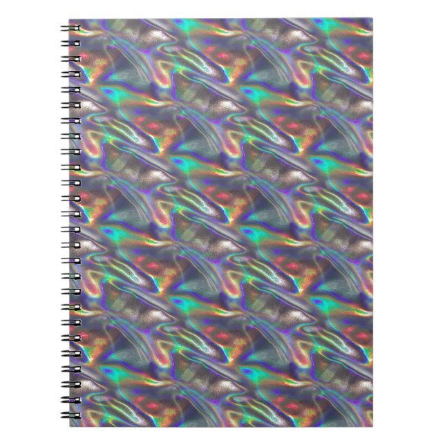 Carnet argent holographique (Devant)