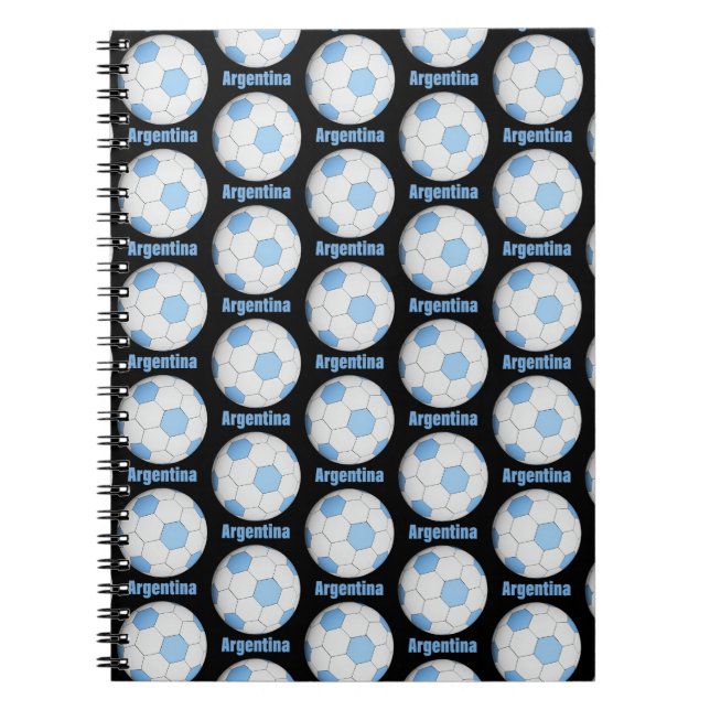 Carnet Argentine de football  (Devant)