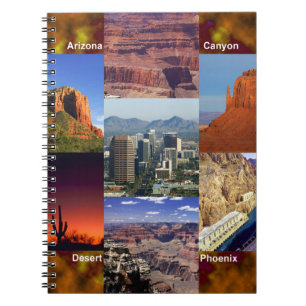 Carnet Arizona Desert Collage