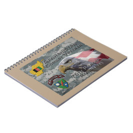 Carnet Armée afghane de combat 75e régiment de Rangers
