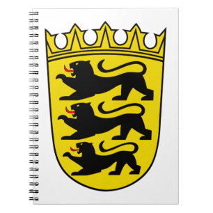Carnet Armoiries de l'État allemand de Bade-Wurtemberg