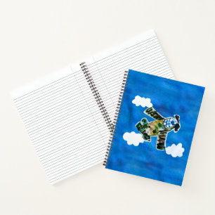 Carnet Army Jet "Art by Kids"