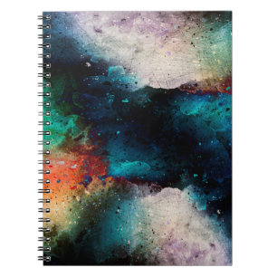 Carnet Arrière - plan art aquarelle abstraite