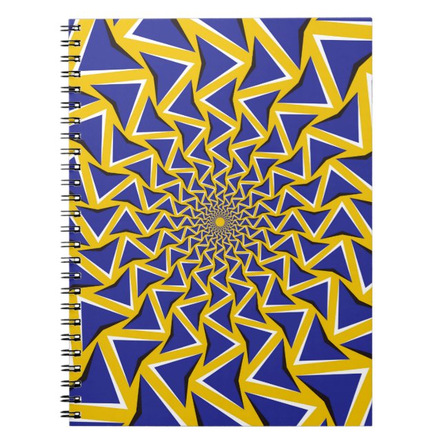 Carnet Arrière - plan bitmap d'illusion de mouvement opti (Devant)