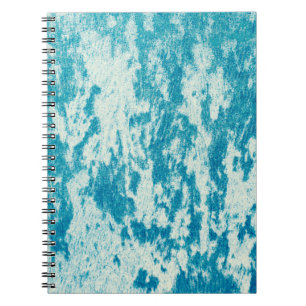 Carnet Arrière - plan bleu texturé en tissu dense. Con