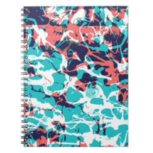 Carnet Arrière - plan d'art en papier marbré Abstrait