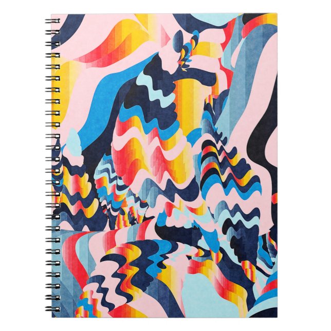Carnet arrière - plan d'art numérique (Devant)