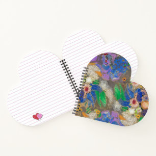Carnet Arrière - plan de fleurs abstrait d'Odilon Redon.