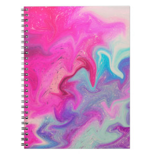 Carnet Arrière - plan de peinture mixte