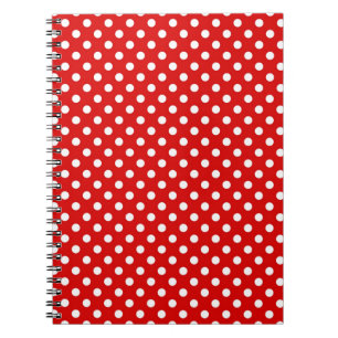 Carnet Arrière - plan de point de polka