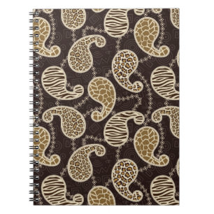 Carnet Arrière - plan de style de Paisley