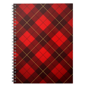 Carnet Arrière - plan de tartan de Wallace