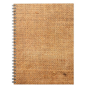 Carnet arrière - plan de tissu de burlap Brown ou tissu d