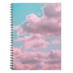 Carnet Arrière - plan esthétique avec beau ciel turquoise