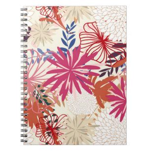 Carnet Arrière - plan floral 3