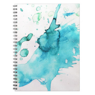 Carnet Arrière - plan peint à la main 2 d'aquarelle