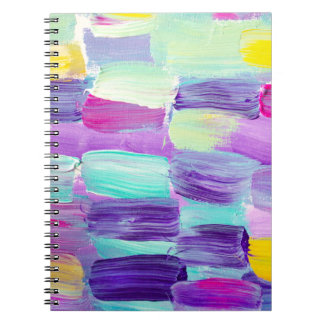 Carnet Arrière - plan peint à la main abstrait créatif, w