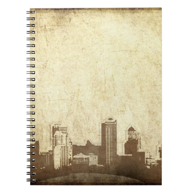 Carnet Arrière - plan sale de ville (Devant)