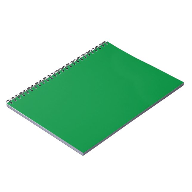 Carnet Arrière - plan vert avec bordure blanche pour Aest (Côté gauche)