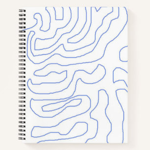 Carnet art abstrait moderne